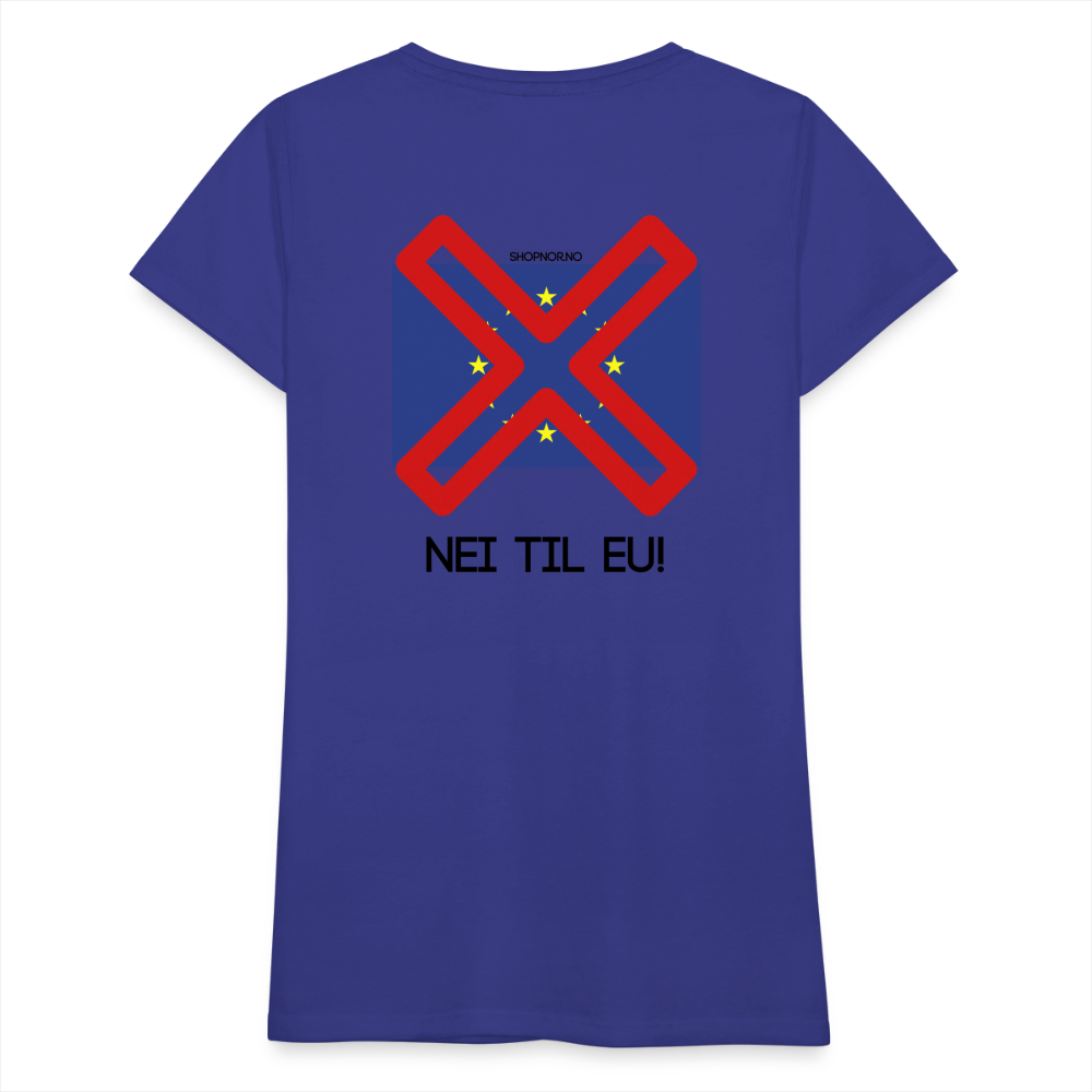 Premium T-Skjorte | Kvinner - royal blue