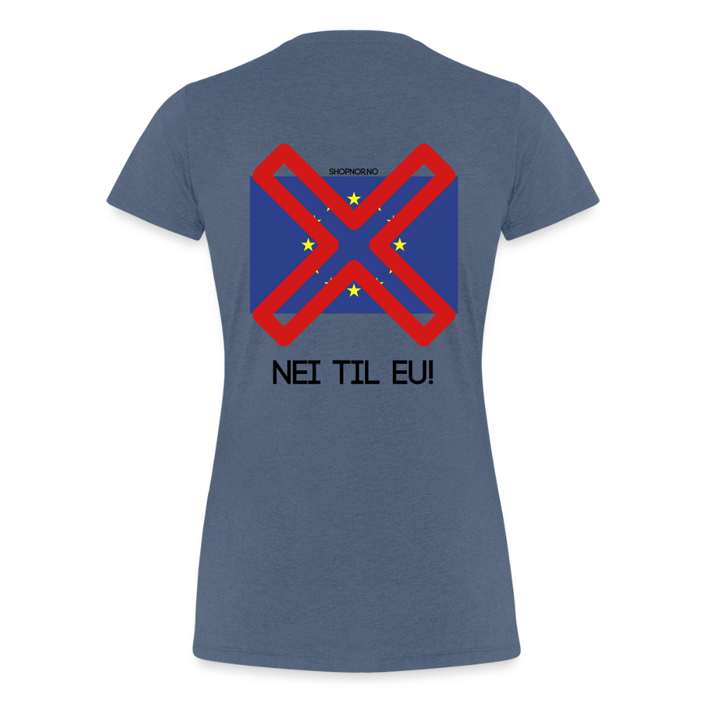 Premium T-Skjorte | Kvinner - heather blue