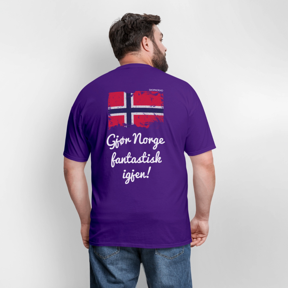 Unisex Klassisk T-skjorte - purple