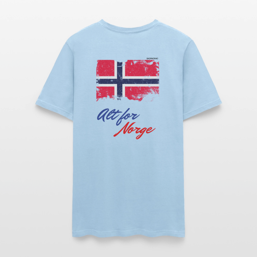 Unisex Klassisk T-skjorte - powder blue