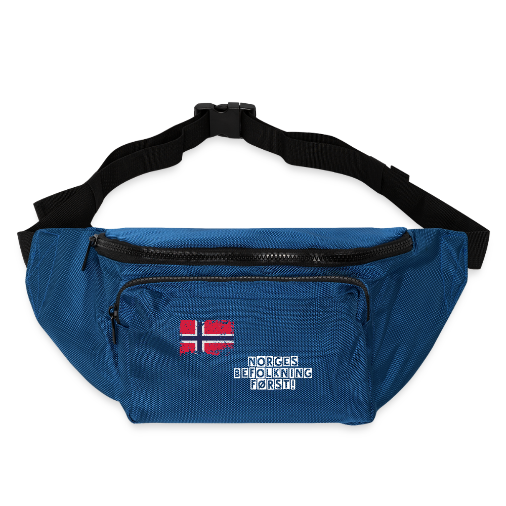 Stor crossbody veske - blue