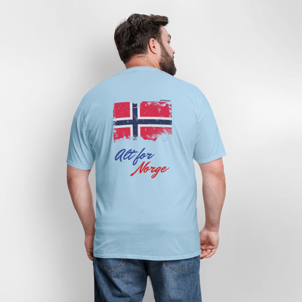 Unisex Klassisk T-skjorte - powder blue