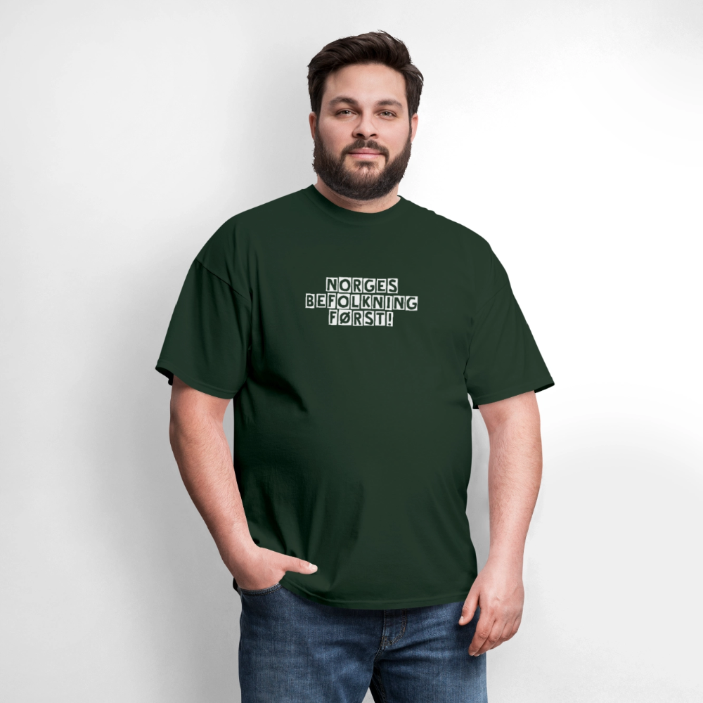 Unisex Klassisk T-skjorte - forest green