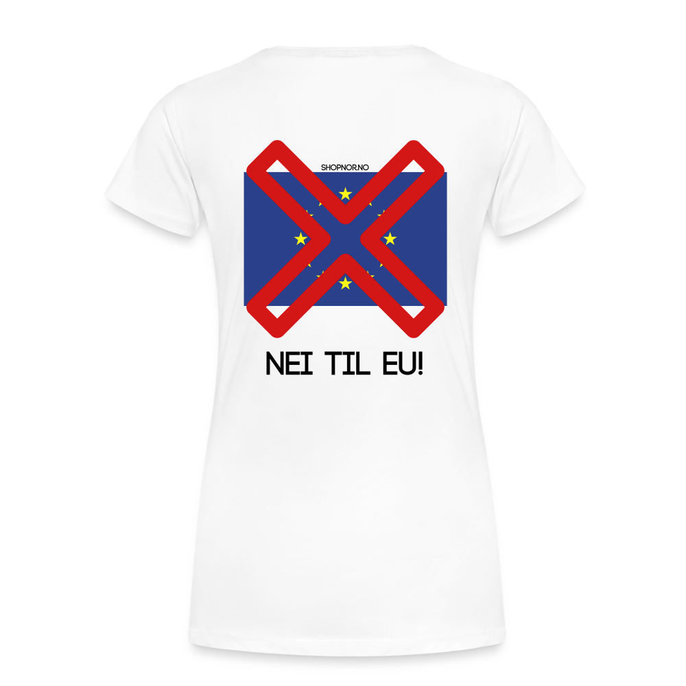 Premium T-Skjorte | Kvinner - white