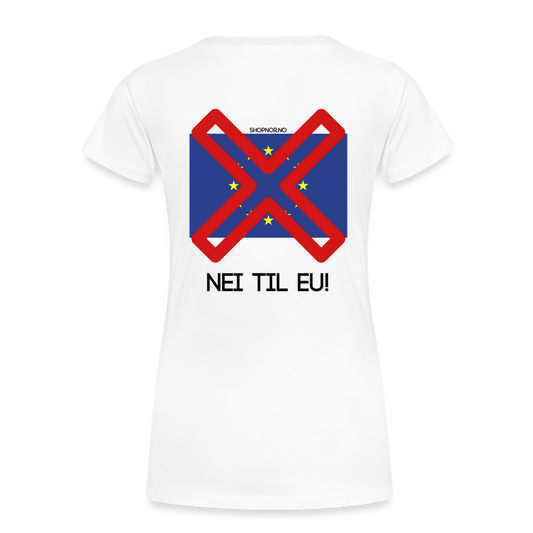 Premium T-Skjorte | Kvinner - white