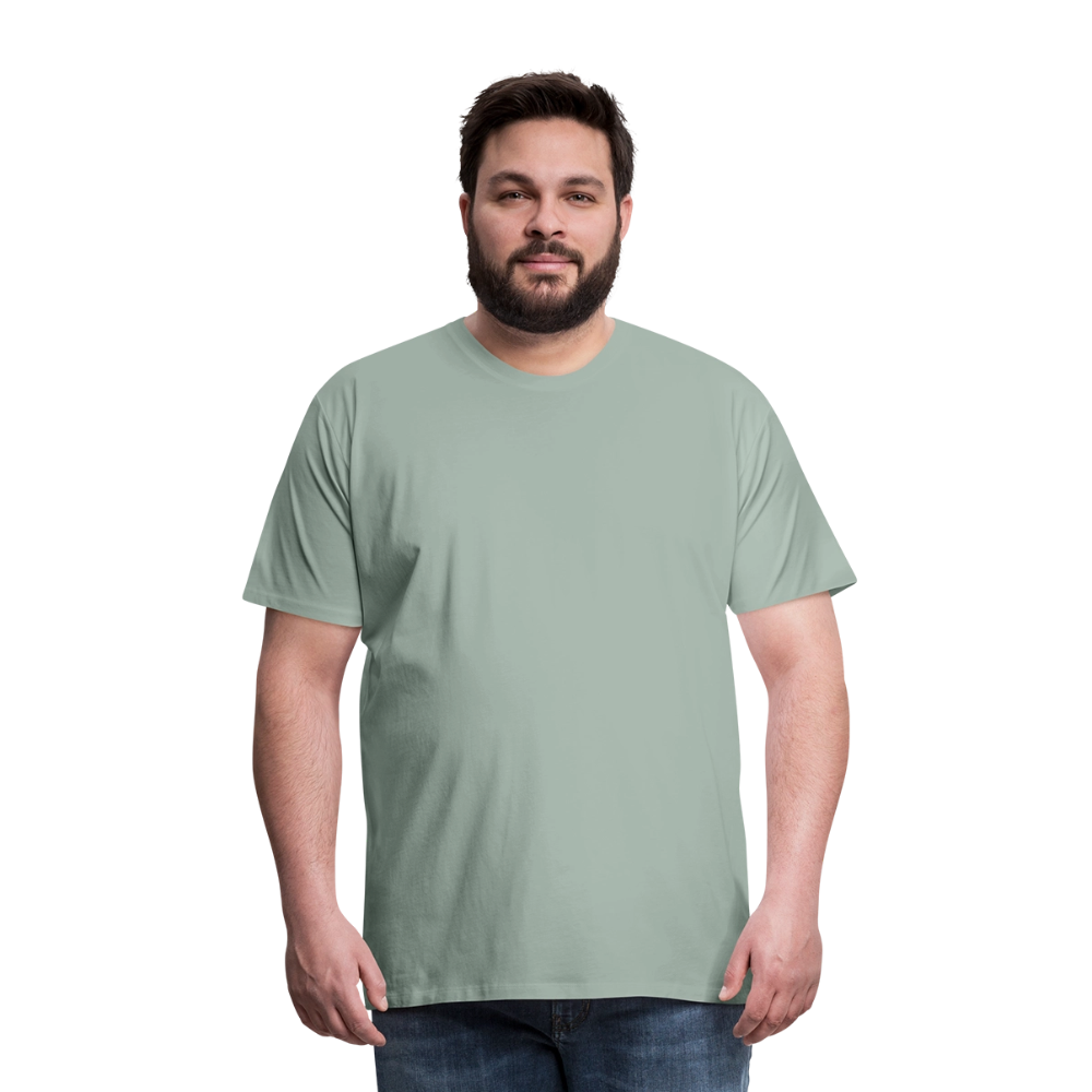 Premium T-Skjorte | Menn - steel green