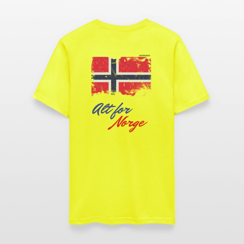 Unisex Klassisk T-skjorte - safety green