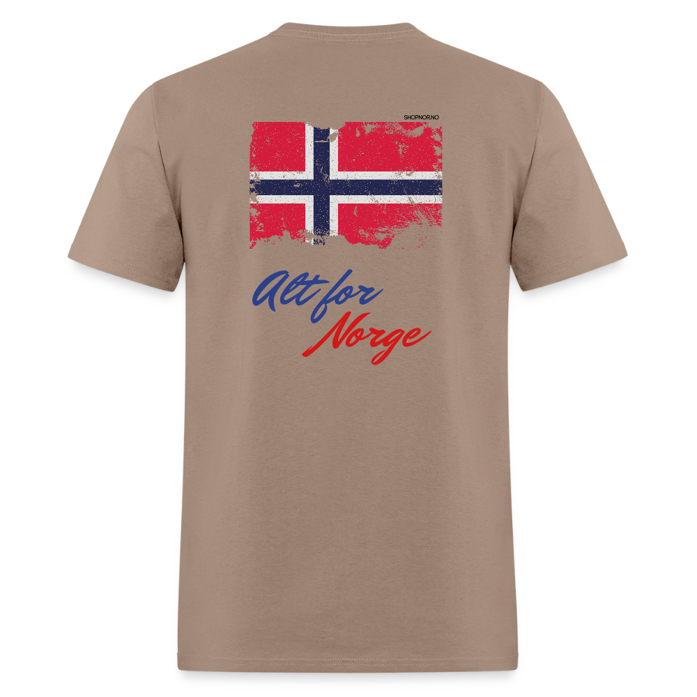 Unisex Klassisk T-skjorte - brown savana