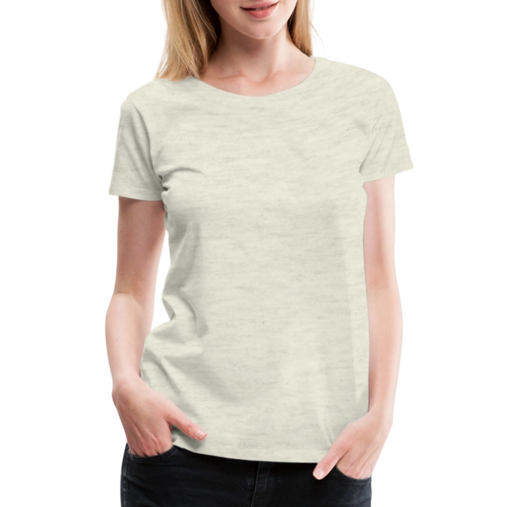 Premium T-Skjorte | Kvinner - heather oatmeal
