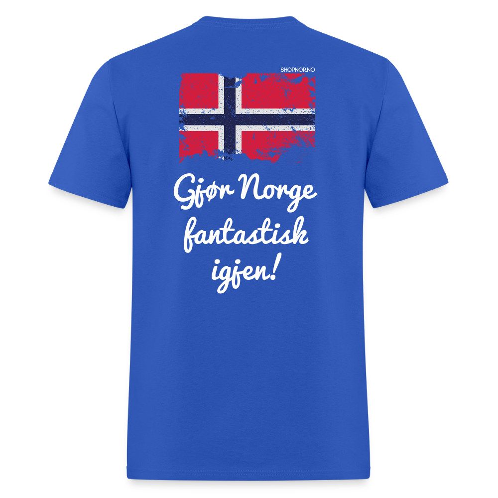 Unisex Klassisk T-skjorte - royal blue