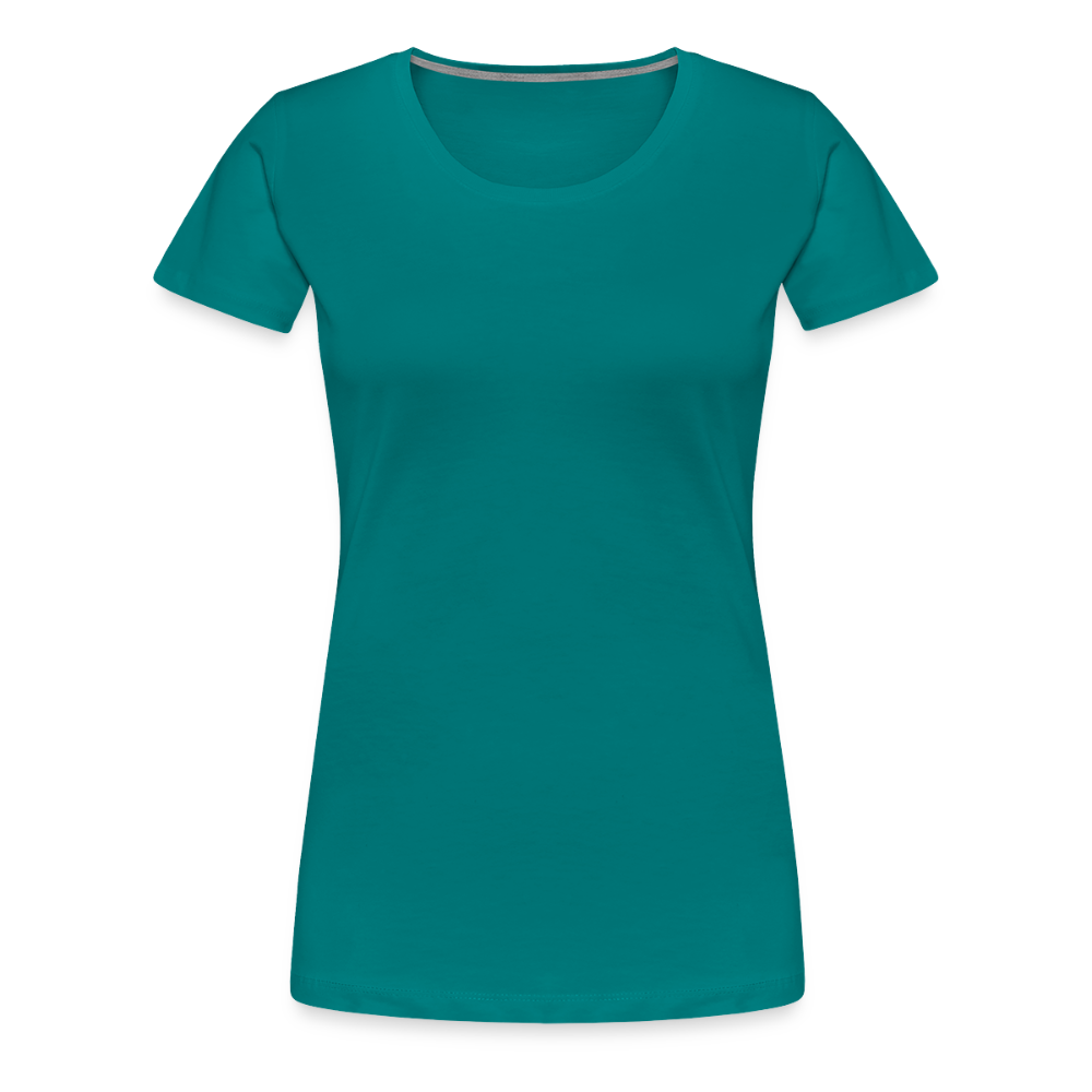 Premium T-Skjorte | Kvinner - teal