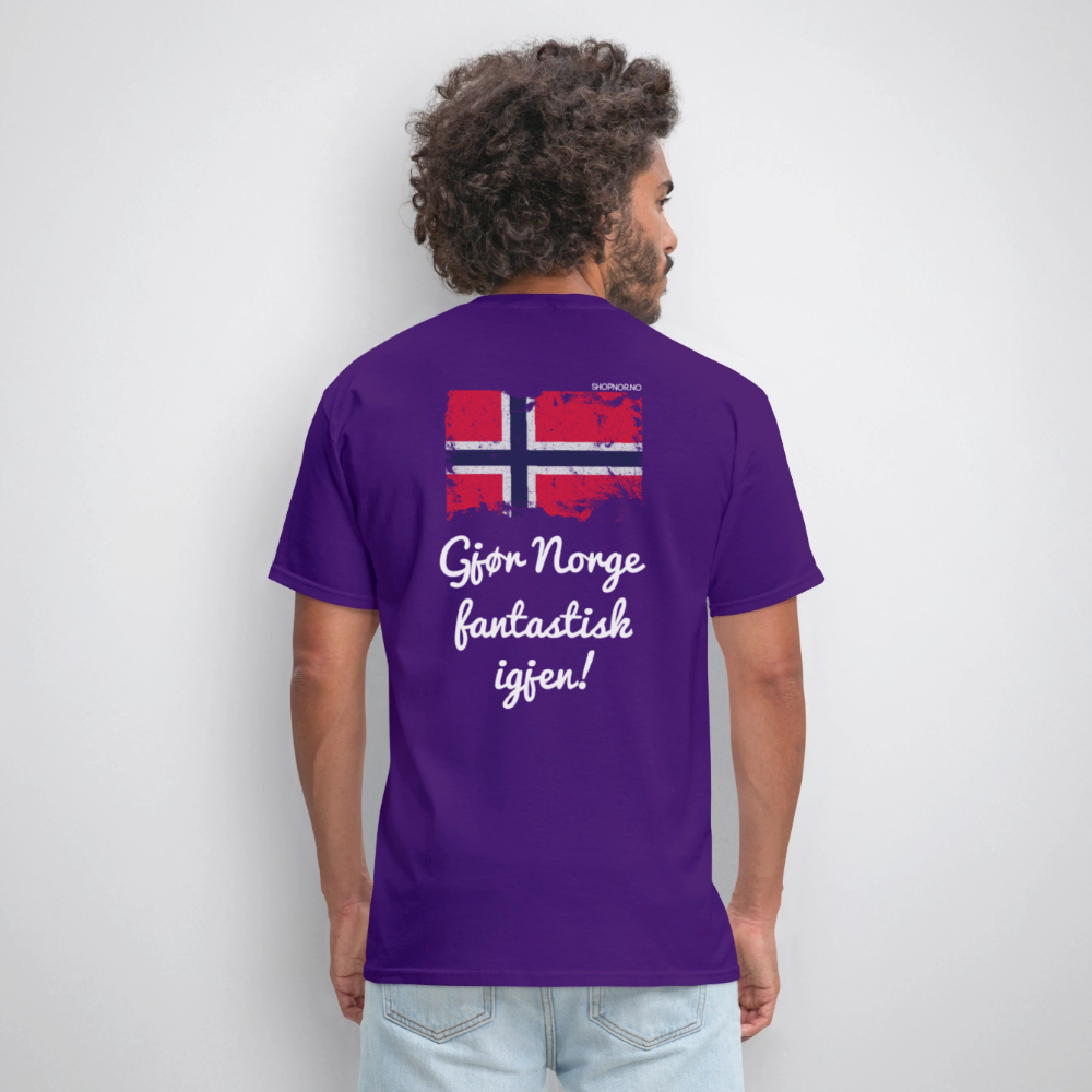 Unisex Klassisk T-skjorte - purple