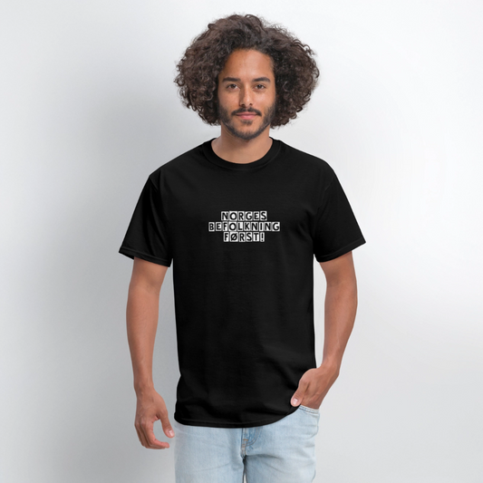 Unisex Klassisk T-skjorte - black