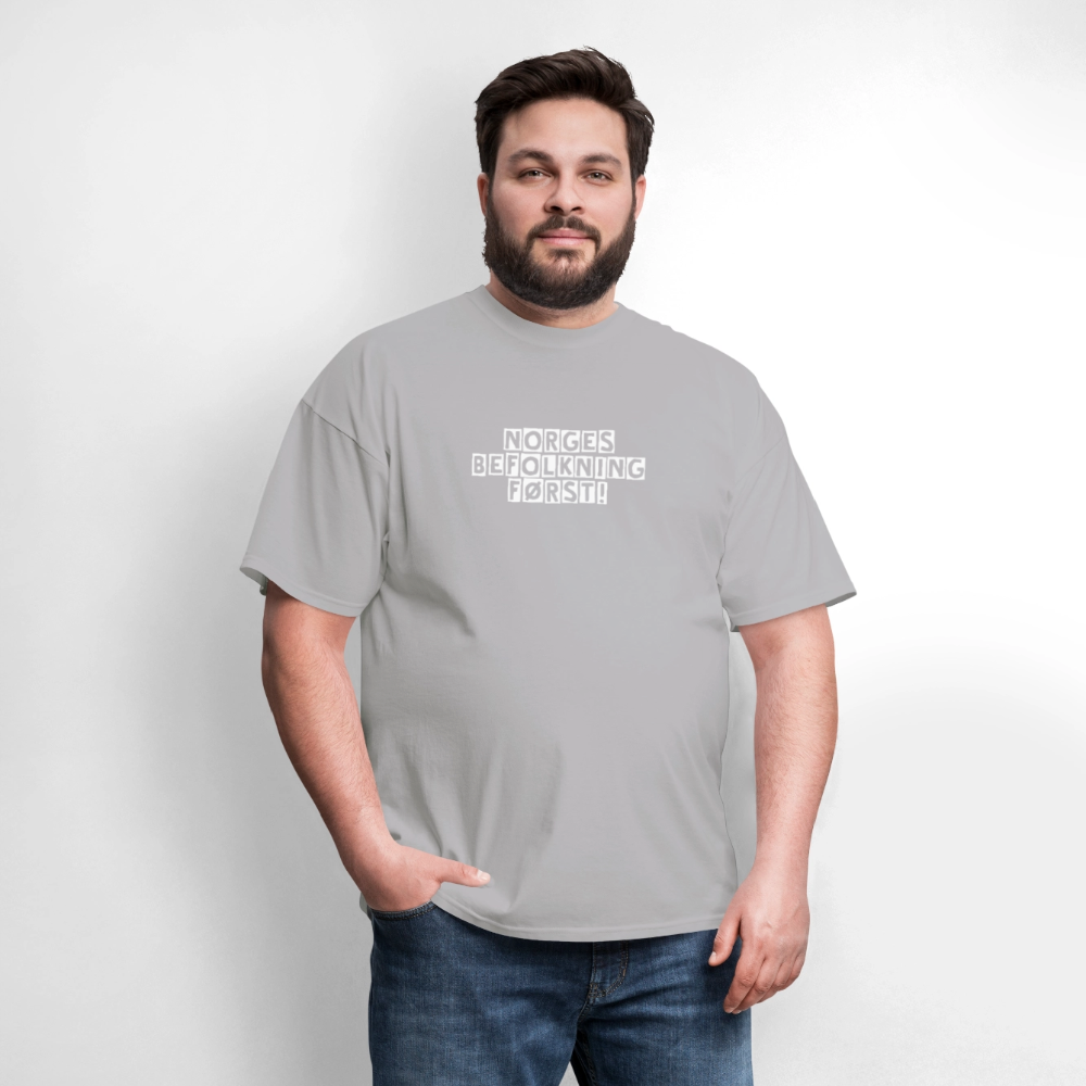 Unisex Klassisk T-skjorte - gravel 