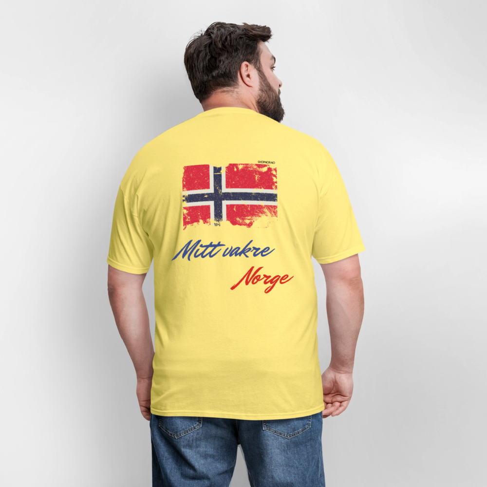 Unisex Klassisk T-skjorte - cornsilk